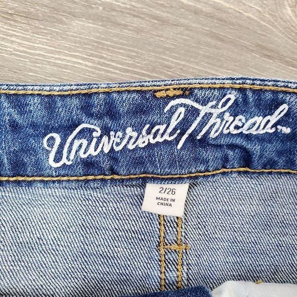 Universal Thread Knee Length Denim Skirt - Picture 4 of 4